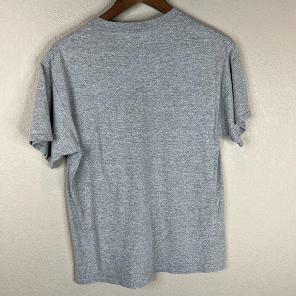 Disney T-Shirt Gray Jawsome Shark Short Sleeve Crew Double Stitch Adult Medium M - Picture 7 of 10